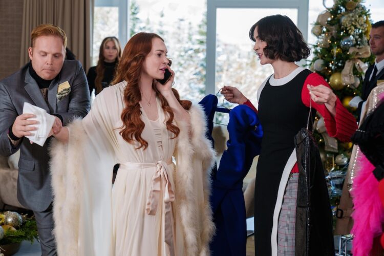 NetFlix: Lindsay Lohan quer trazer alegria ao mundo com Falling for Christmas